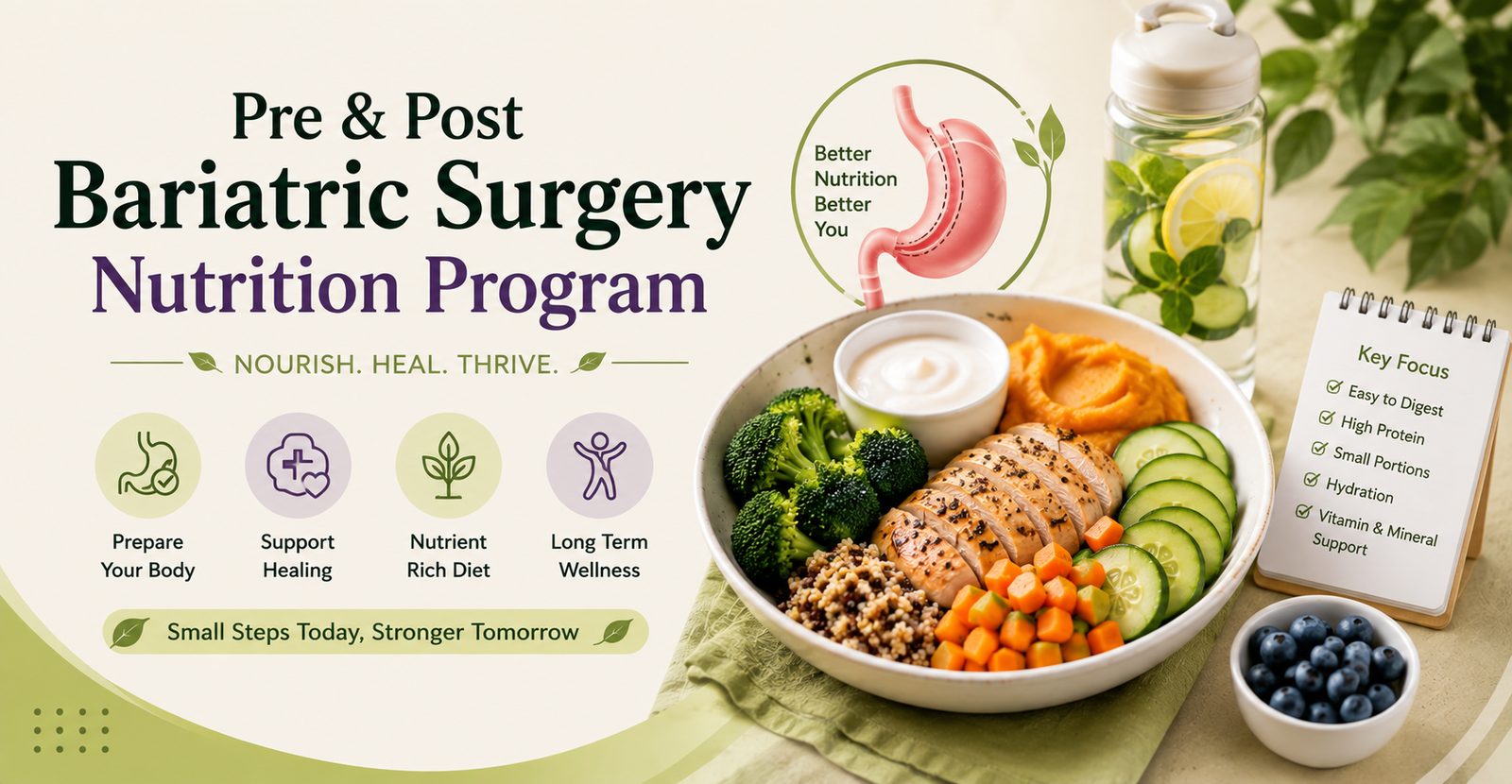 Bariatric surgery nutrition