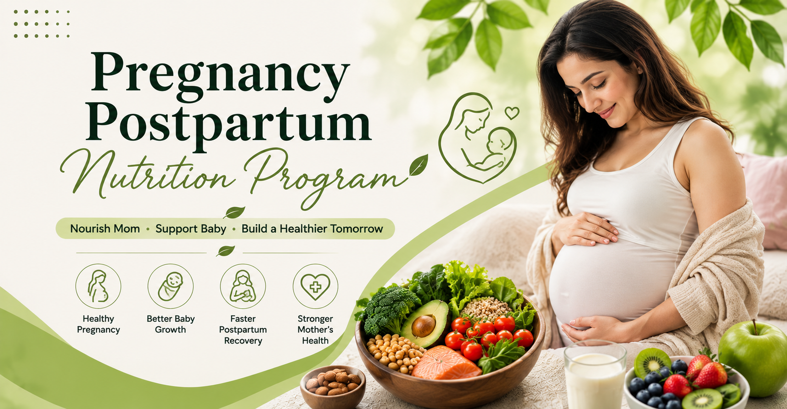 Prenatal nutrition smoothie bowl
