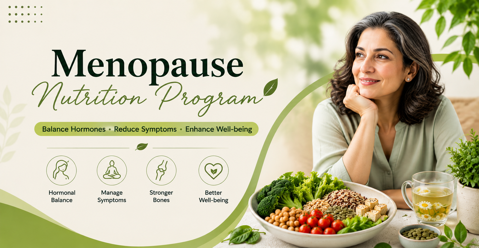 Nutrition support for menopause